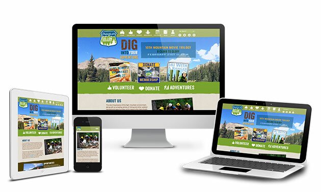 Good website design optimizes a website for all platforms including mobile. The site for the FDRD in Dillon Colorado is a good example.