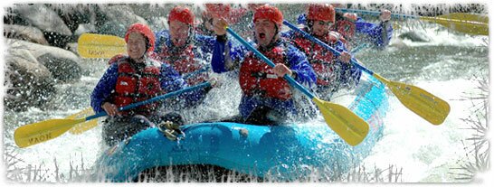 White water rafting on the Arkansas River with Nova Guides