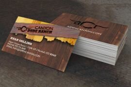 Aspen Canyon Business Cards