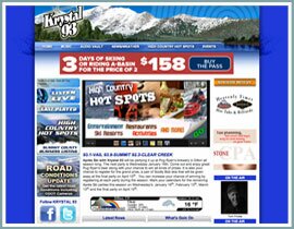 Krystal 93 web design Colorado.